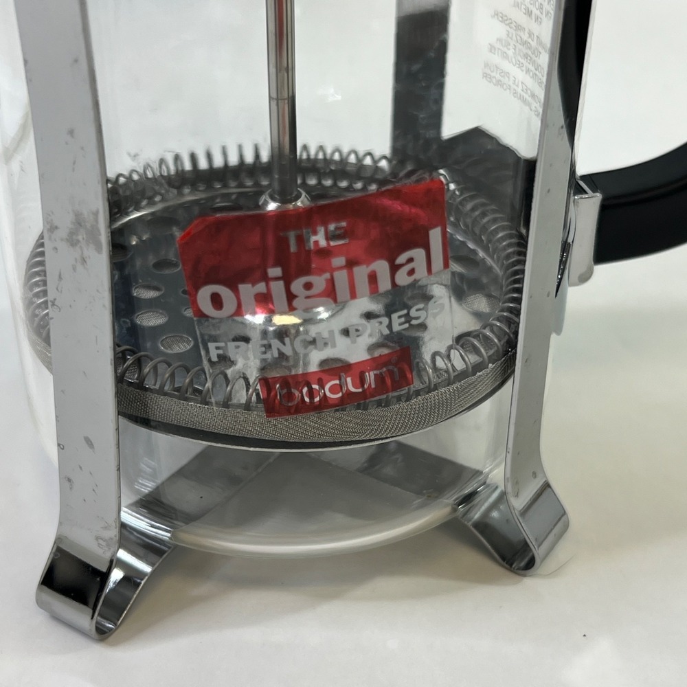 Bodum Chambord French Press Coffee Maker 8 Cup 1L 34 oz Stainless Steel - Picture 5 of 13
